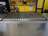 parrilla de asaderas de acero inoxidable