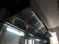 campana con filtros de acero