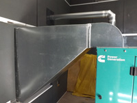 ducto de descarga grupo electrogeno